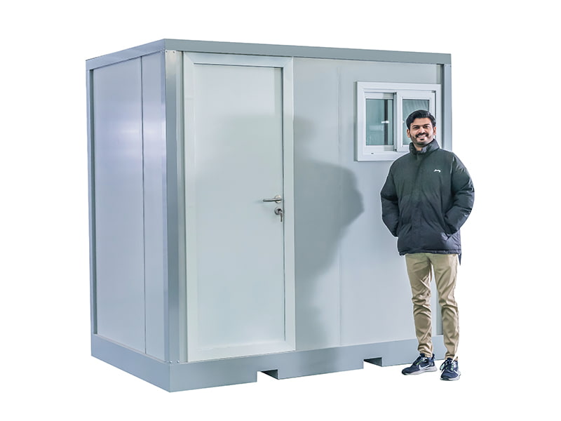 Single-Person XL udendørs bærbart toilet