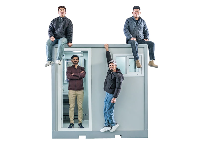 Single-Person XL udendørs bærbart toilet