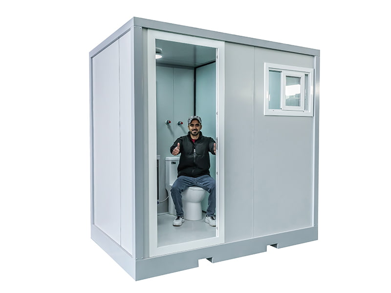 Single-Person XL udendørs bærbart toilet