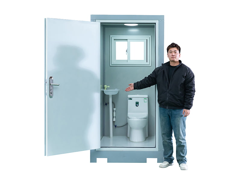 En-person udendørs bærbart toilet