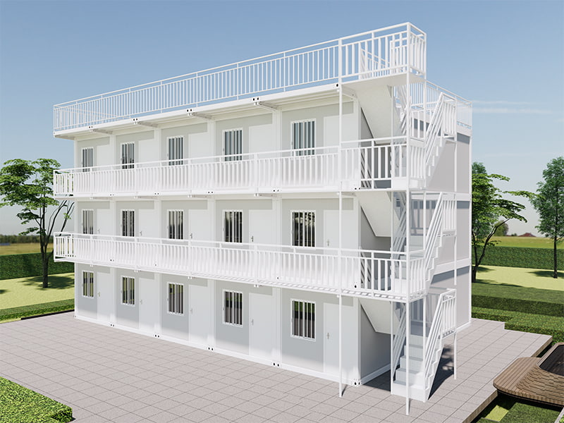 Vietnam Homestay Building Hurtigsamlet containerrum