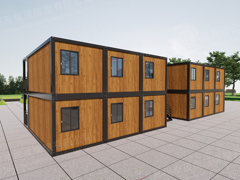 Filippinsk hotel-stil hurtigsamlet containerrum