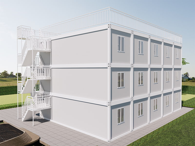 Vietnam Homestay Building Hurtigsamlet containerrum