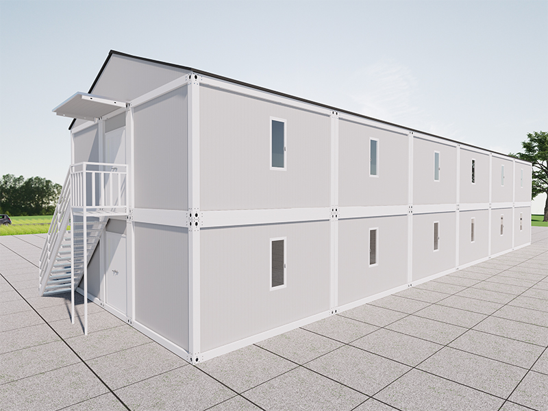 Koreansk medarbejder sovesal Quick Shared Container Room