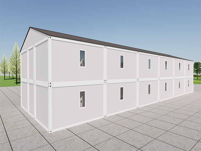 Koreansk medarbejder sovesal Quick Shared Container Room