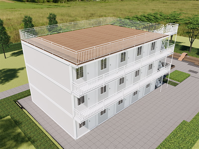 Vietnam Homestay Building Hurtigsamlet containerrum