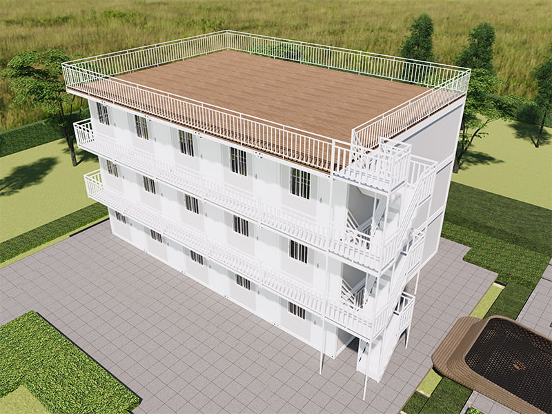 Vietnam Homestay Building Hurtigsamlet containerrum