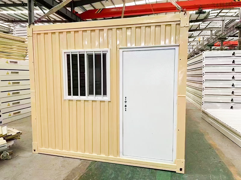 Stort bølgepap foldecontainerrum