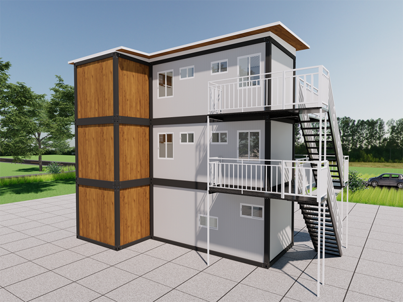 Malaysia selvbygget hurtigsamlet containerhus