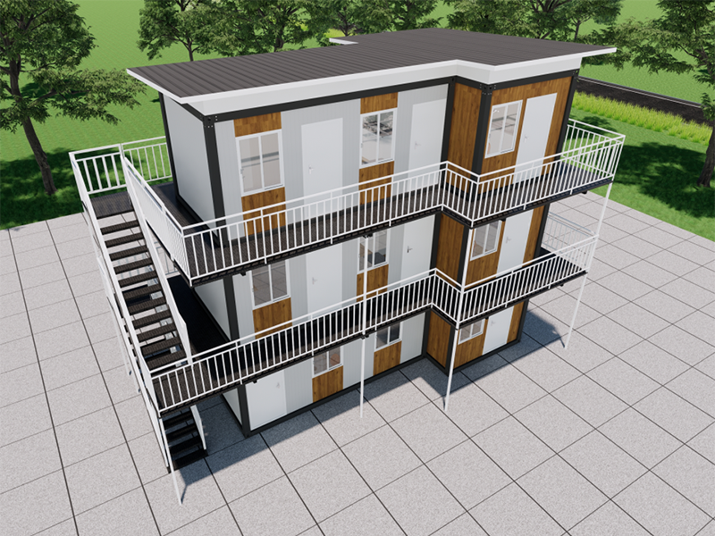 Malaysia selvbygget hurtigsamlet containerhus