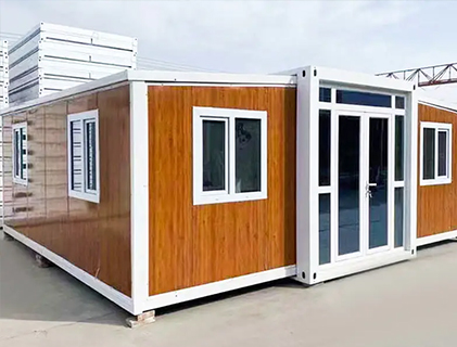 Dobbeltfløjet udvideligt containerhus